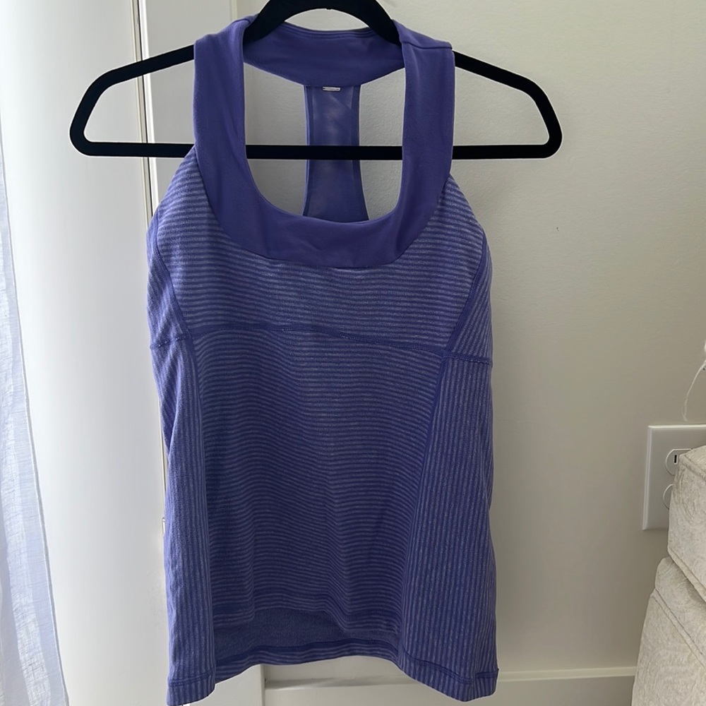 Lululemon size 8 top. Like new